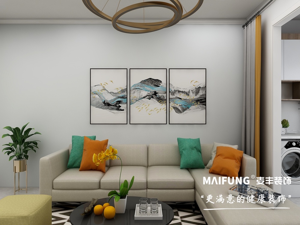 沙发背景墙